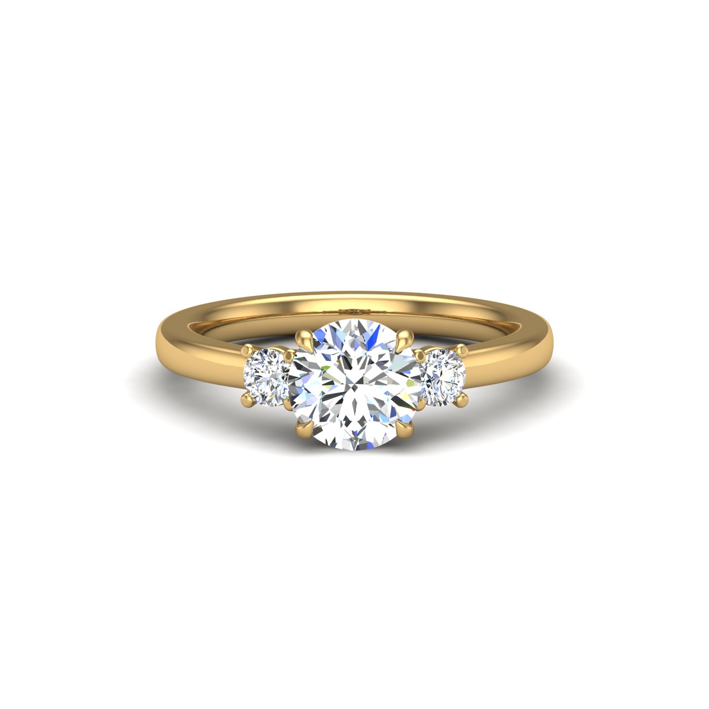 Oaklee 3 Stone Ring